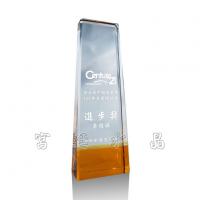 水晶獎牌A3063-1(直立獎牌) 
