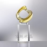  琉璃獎座TKC-06111 環抱(高坐) 
